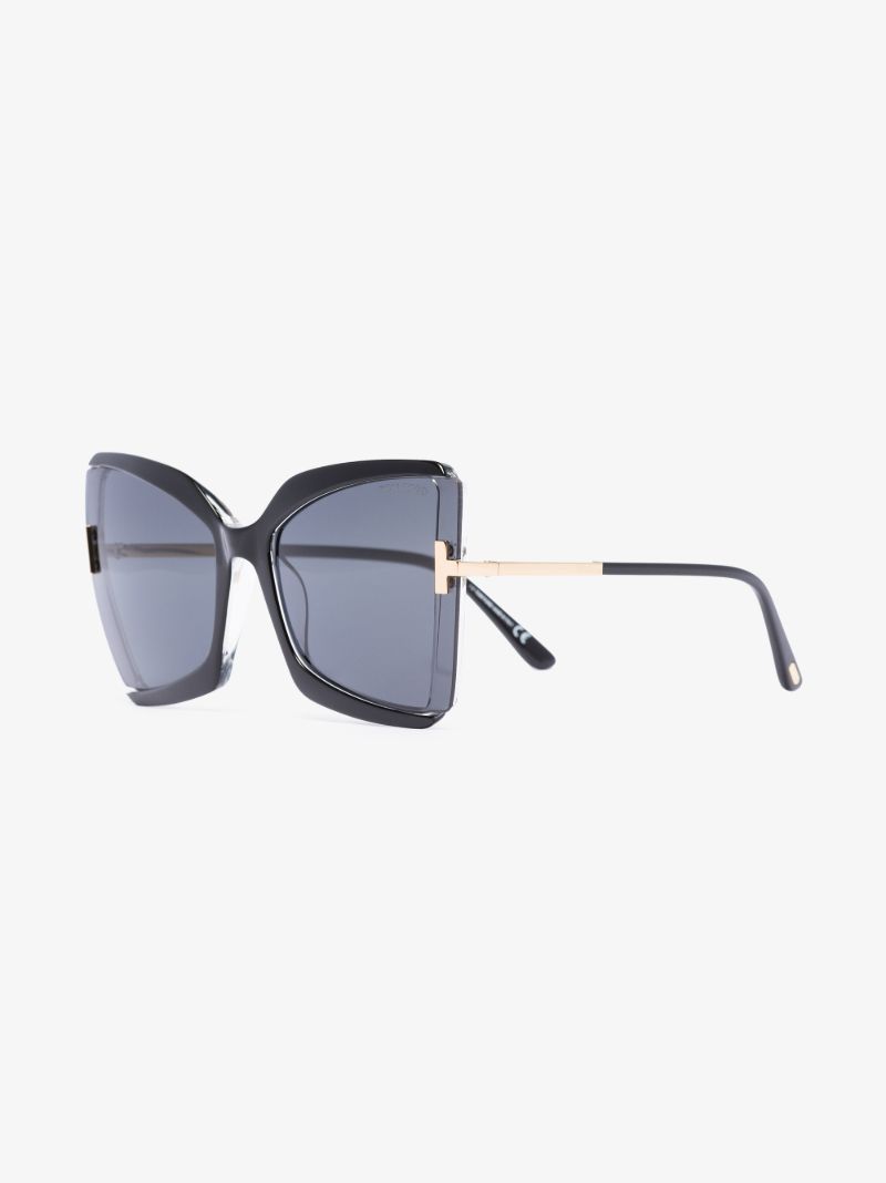 Black Gia Butterfly Frame Sunglasses