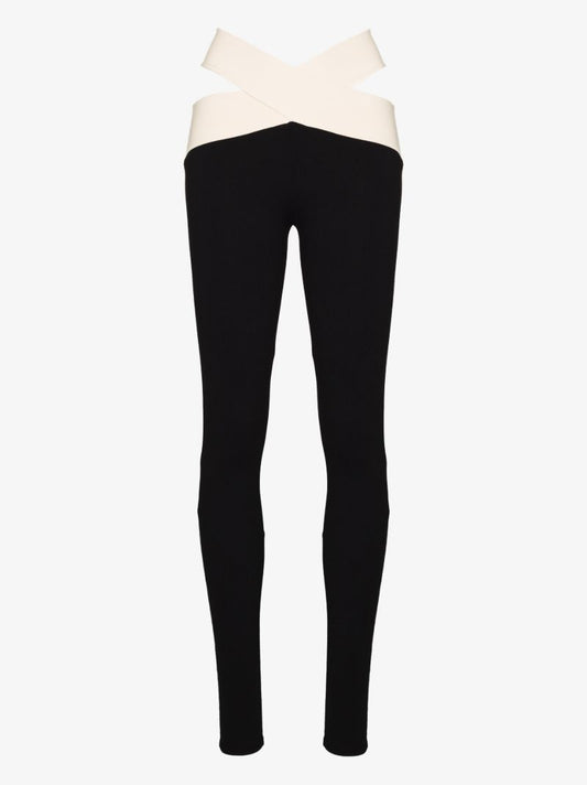 Black Orion Cut-out Leggings