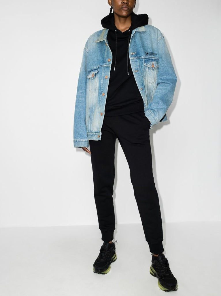Logo Cotton Track Pants