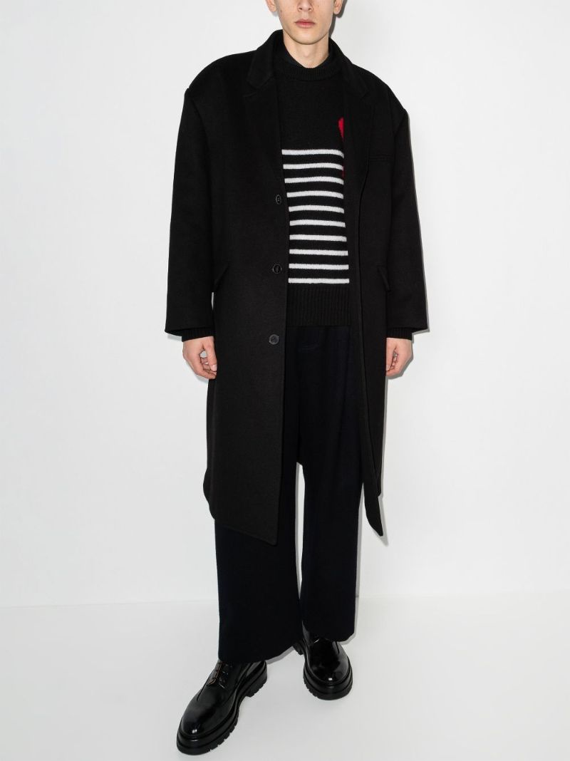 Ami De Coeur Stripe Wool Sweater