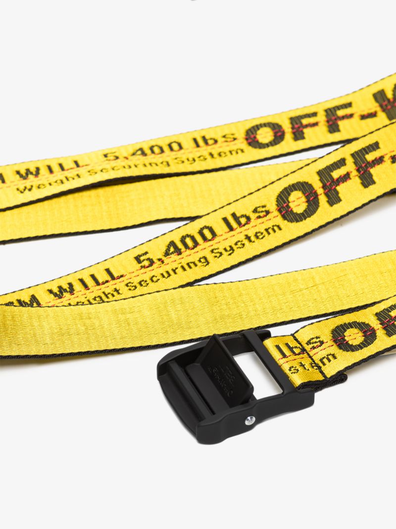 Yellow Classic Industrial Belt
