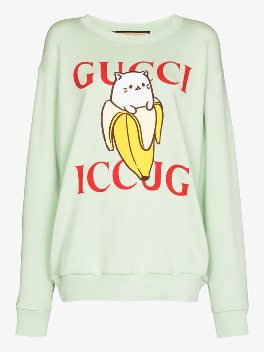 Bananya Printed Cotton Sweatshirt