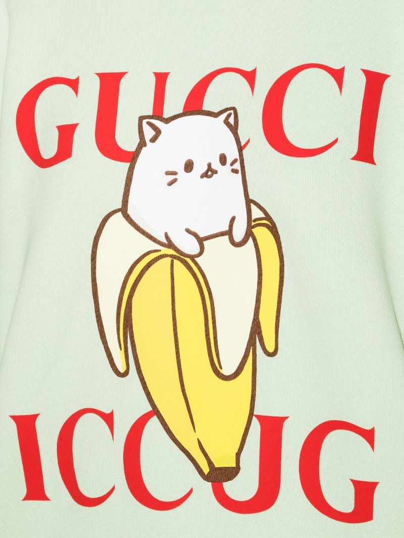 Bananya Printed Cotton Sweatshirt