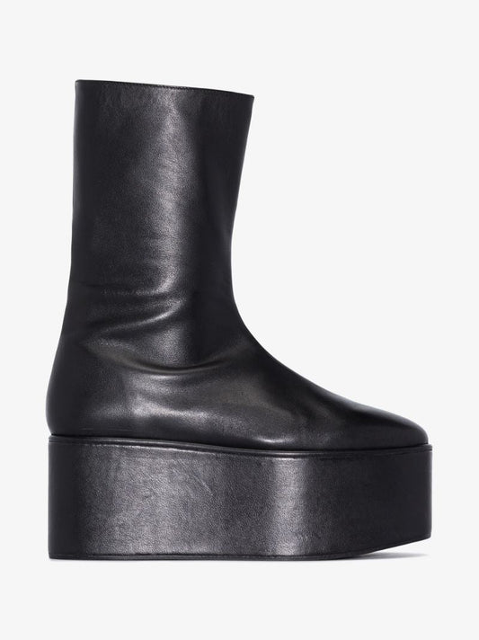 Black Corinthia 90 Leather Boots