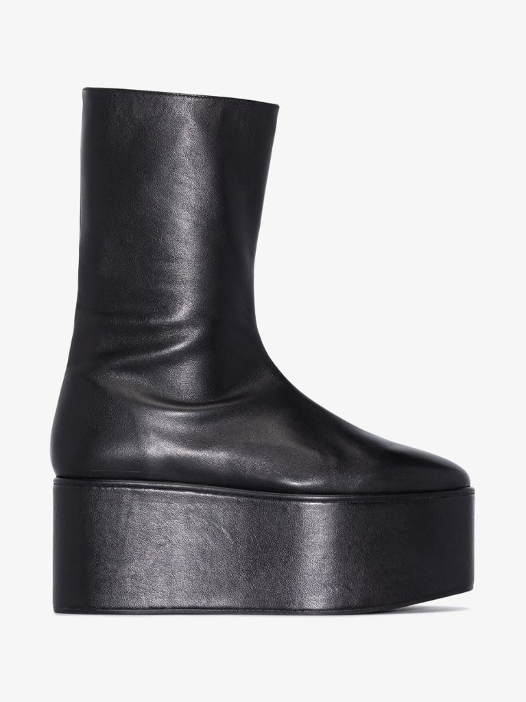 Black Corinthia 90 Leather Boots