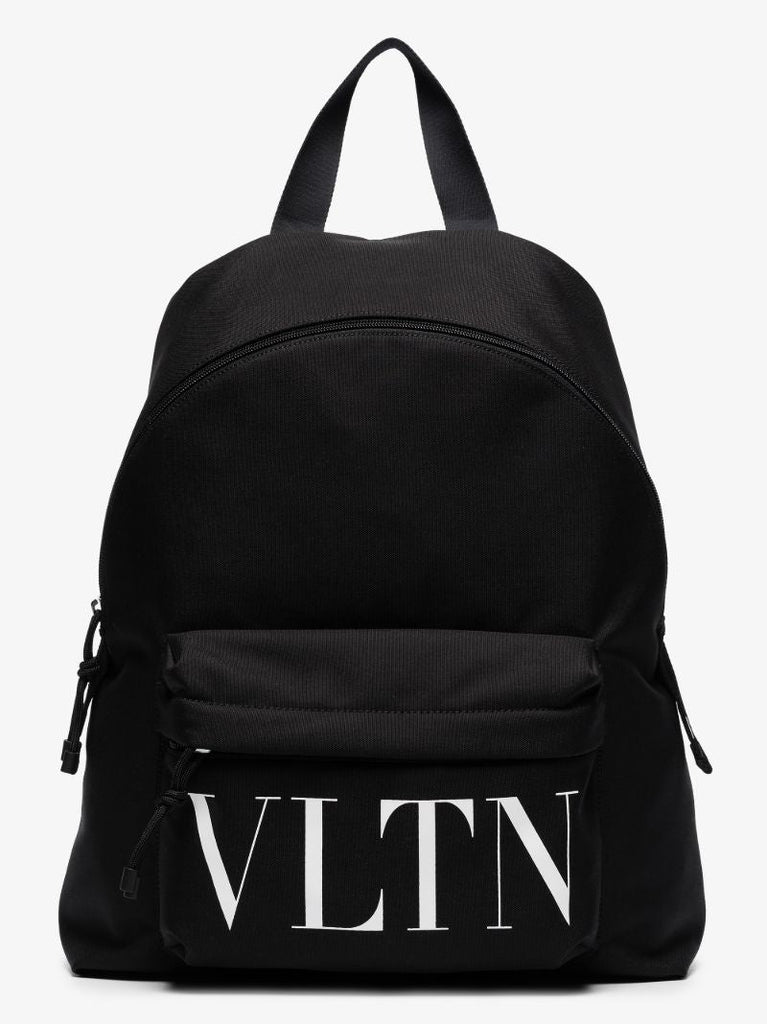 Black Vltn Logo Backpack