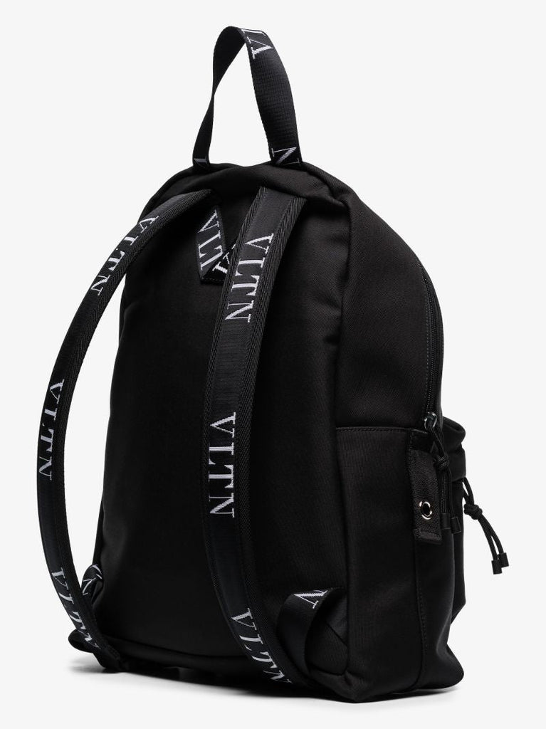 Black Vltn Logo Backpack
