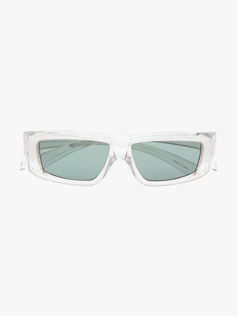 Clear Rectangular Sunglasses