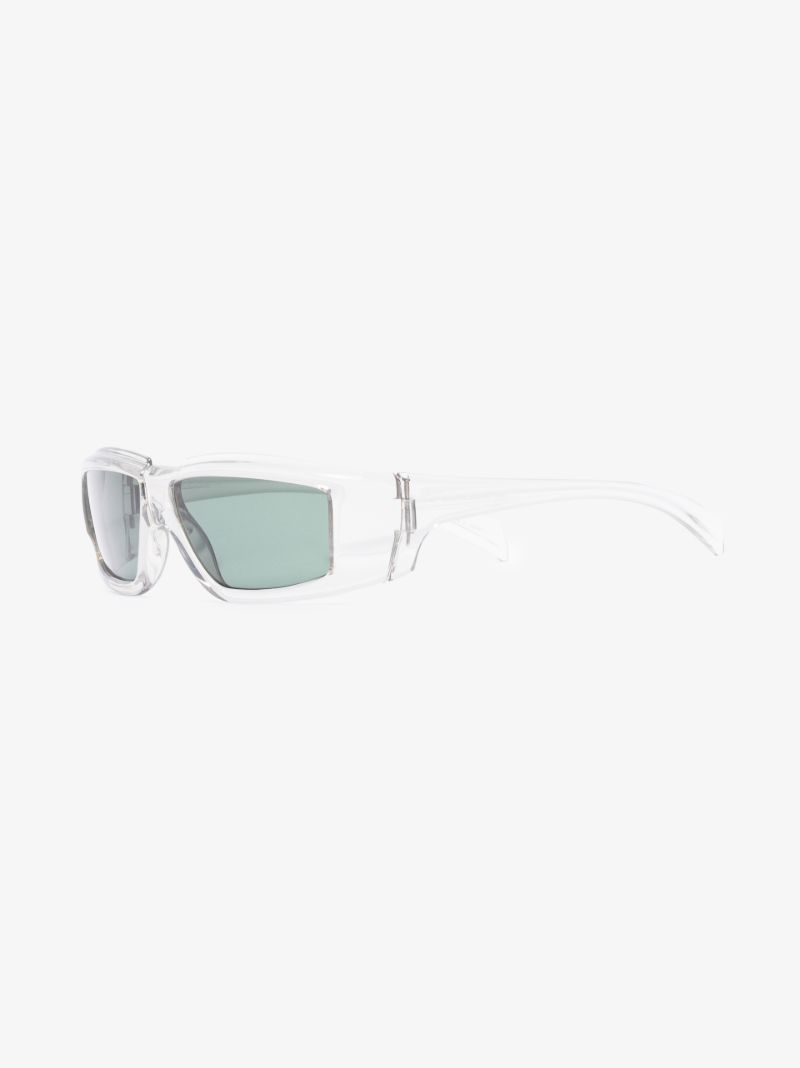 Clear Rectangular Sunglasses