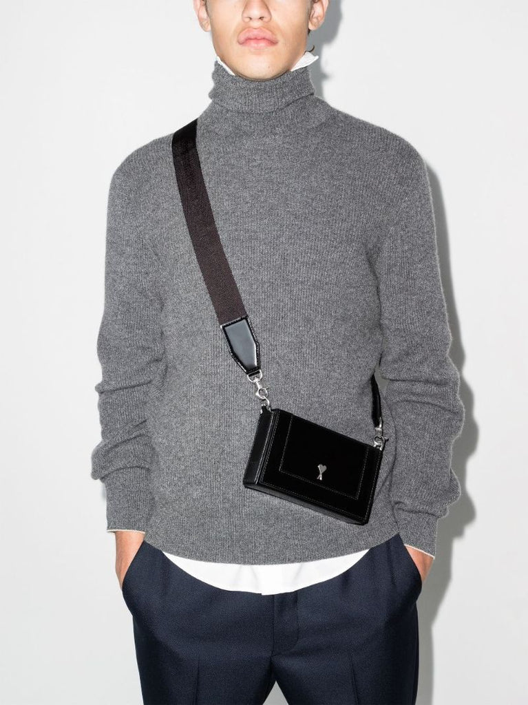 Ami De Coeur Leather Box Bag