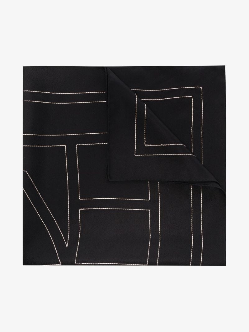 Black Pantelleria Scarf