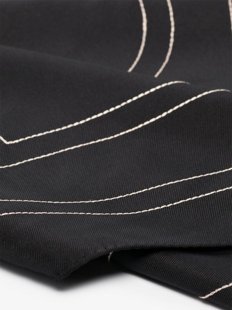 Black Pantelleria Scarf
