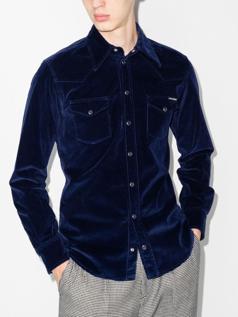 3d Logo Cotton Shirt