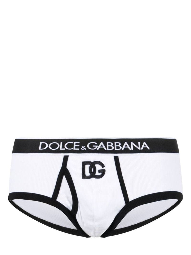 White Brando Ribbed Boxer Briefs