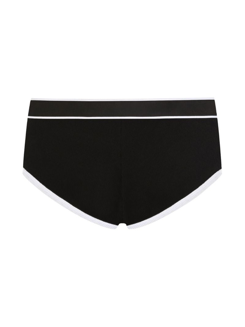 Black Brando Ribbed Boxer Briefs