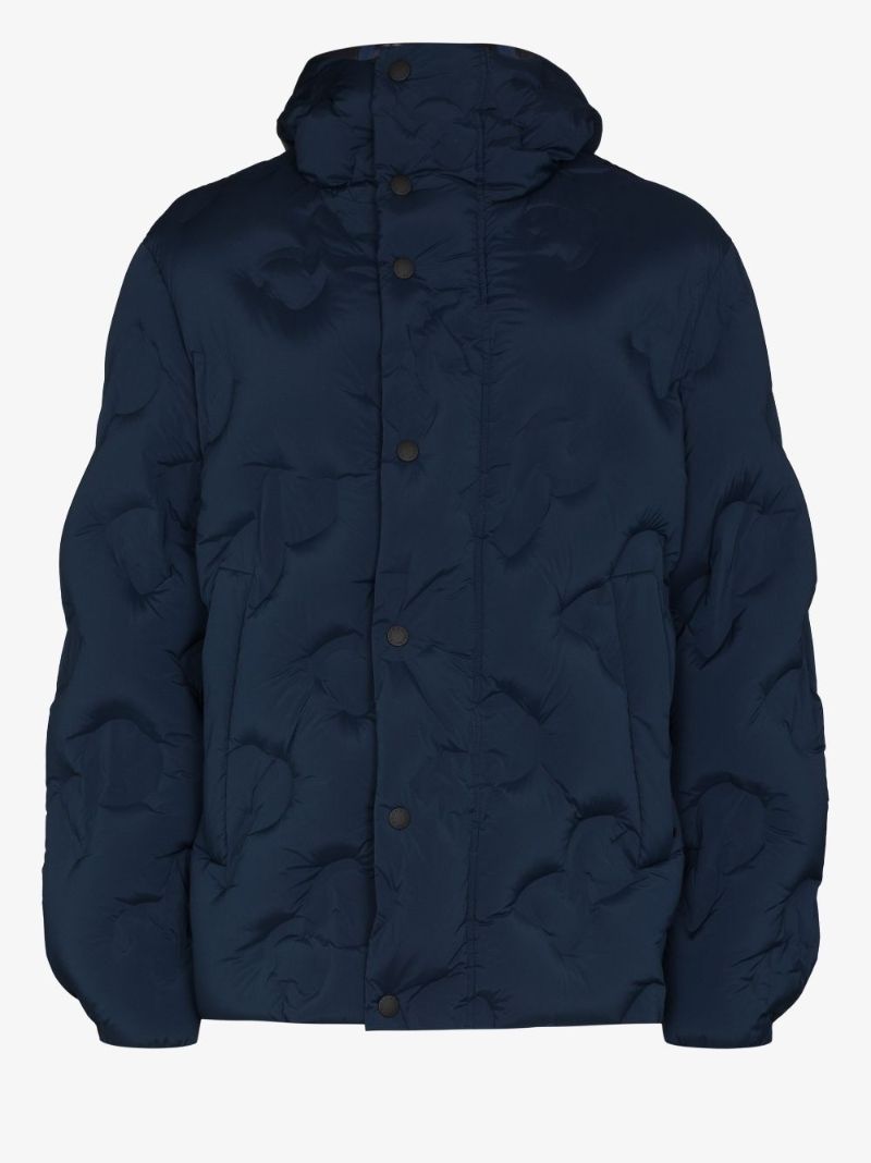 Quilted Dg Logo Coat