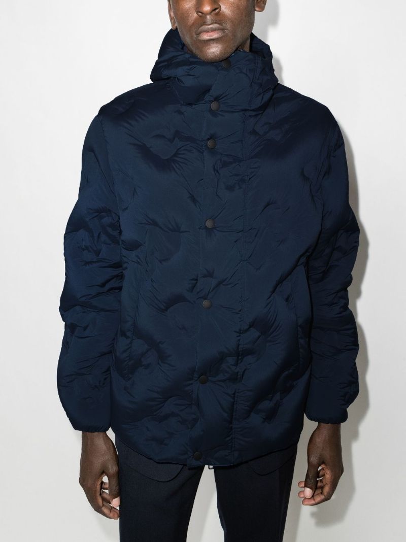 Quilted Dg Logo Coat