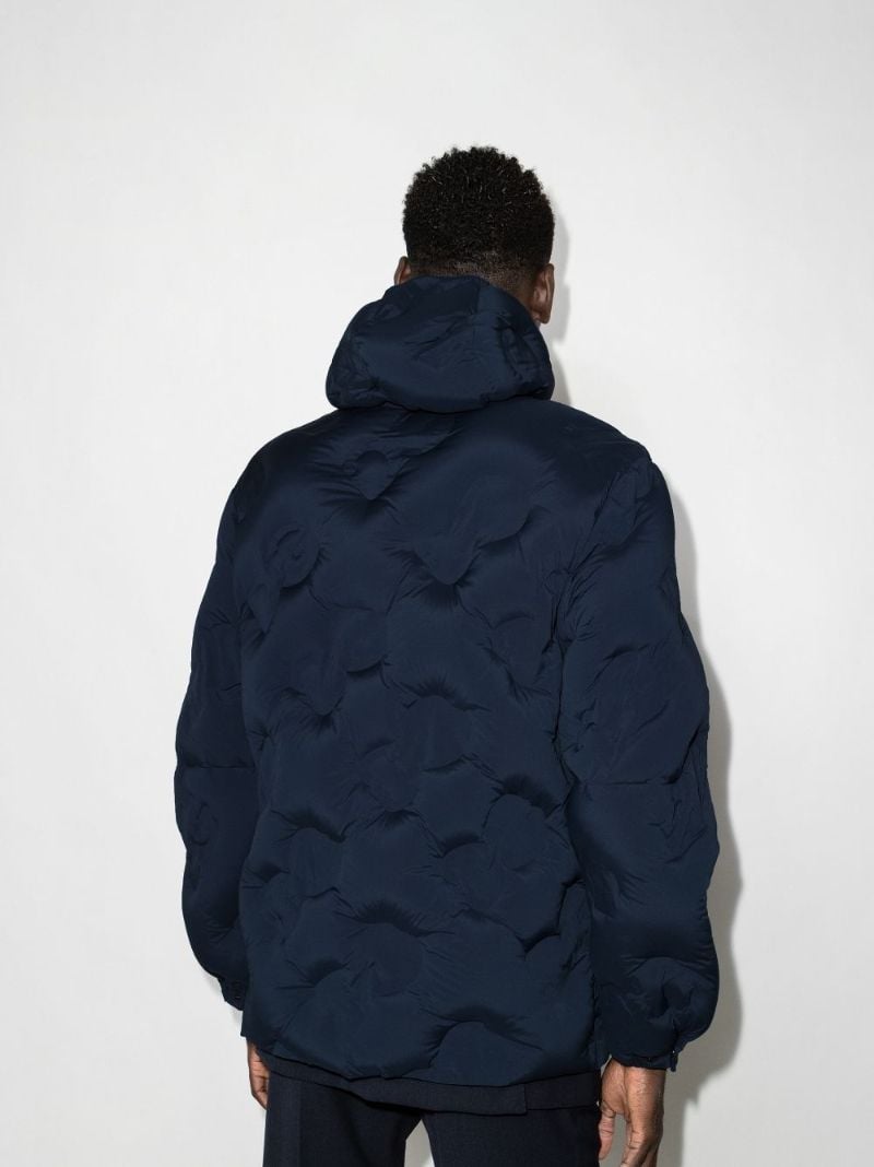 Quilted Dg Logo Coat