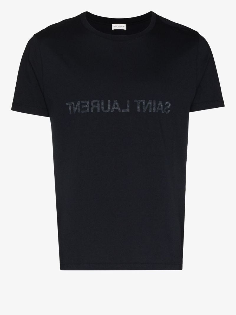 Reverse Logo Cotton T-shirt