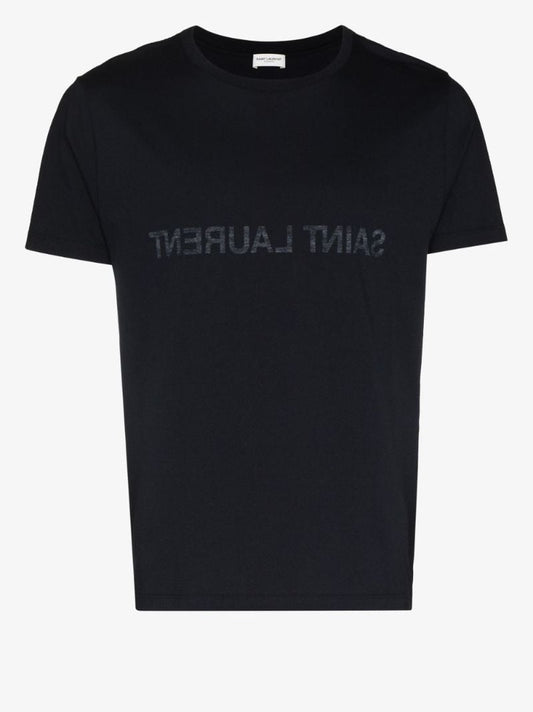 Reverse Logo Cotton T-shirt