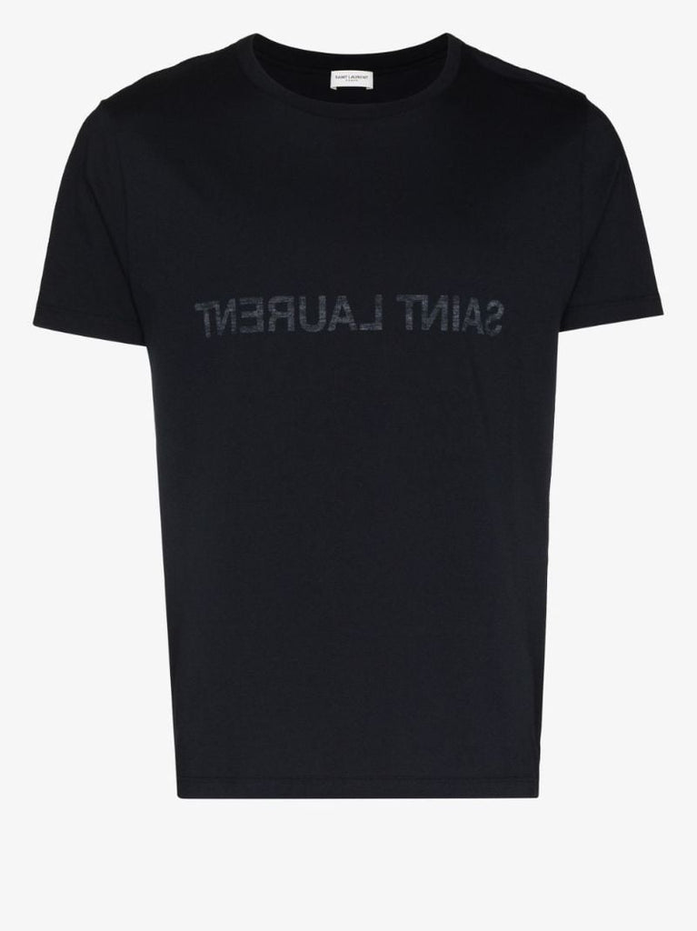 Reverse Logo Cotton T-shirt