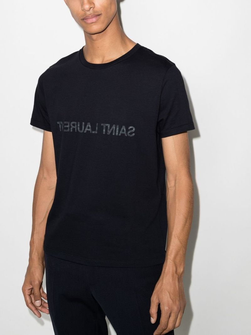 Reverse Logo Cotton T-shirt