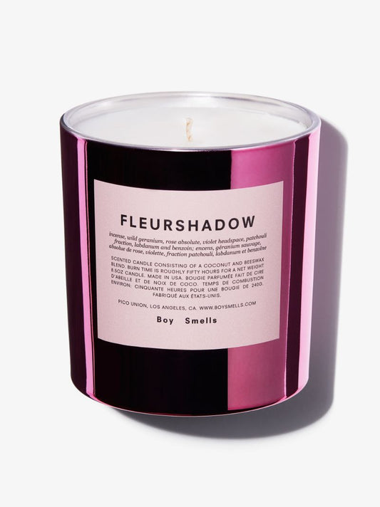 Pink Fleurshadow Candle