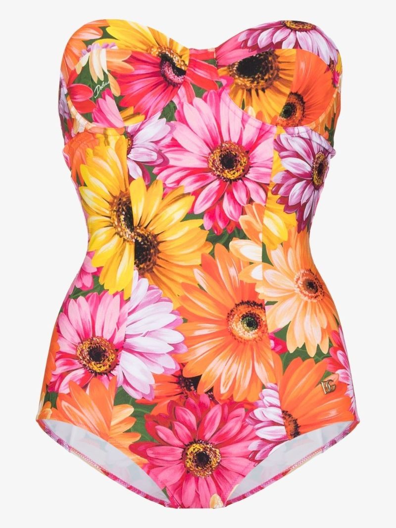 Floral-print Swimsuit