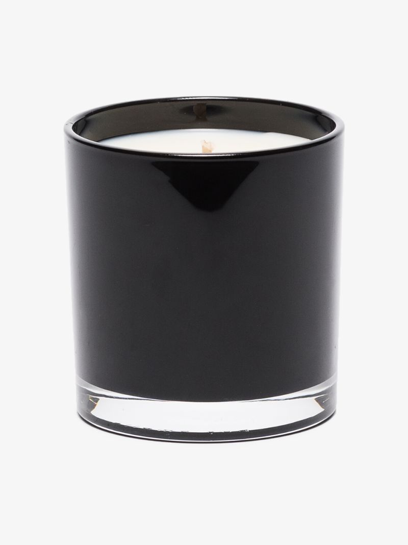 Black and White Cameo Candle