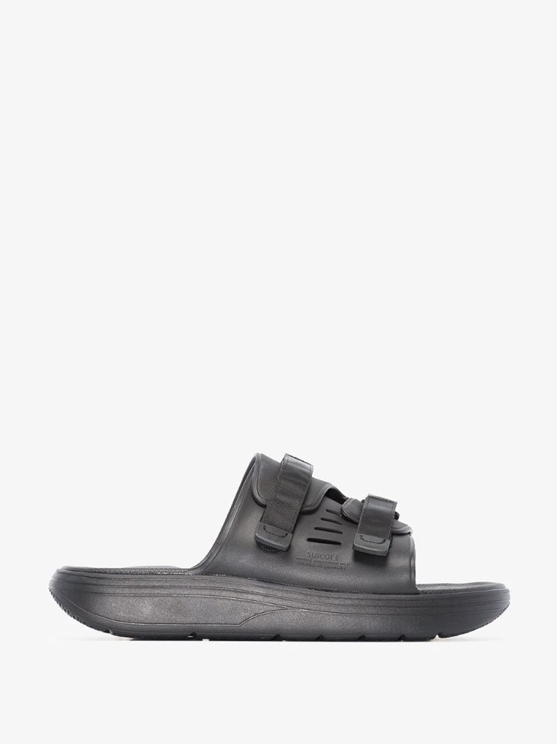 Touch-strap Flat Sandals