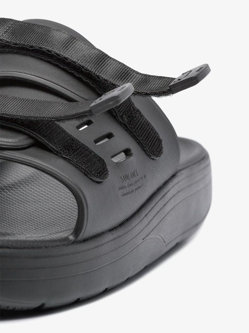Touch-strap Flat Sandals
