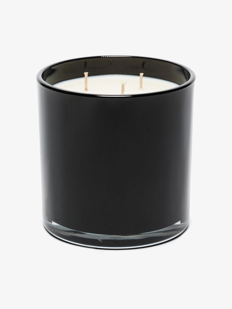 Black Les Large Candle