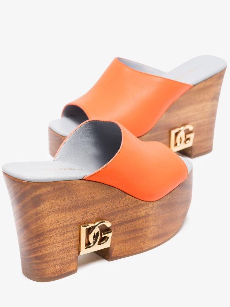 Range Dg Logo 60 Wedge Platform Sandals