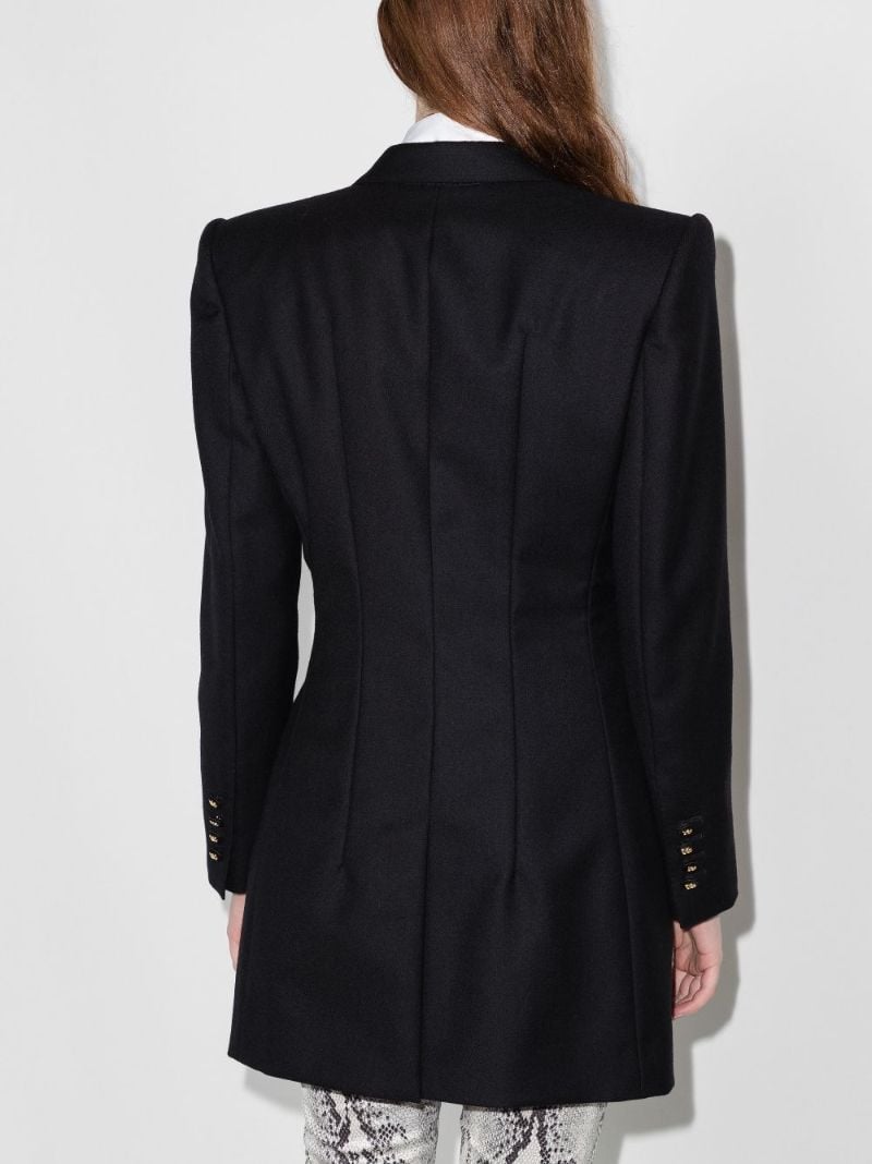 Double-breasted Longline Blazer
