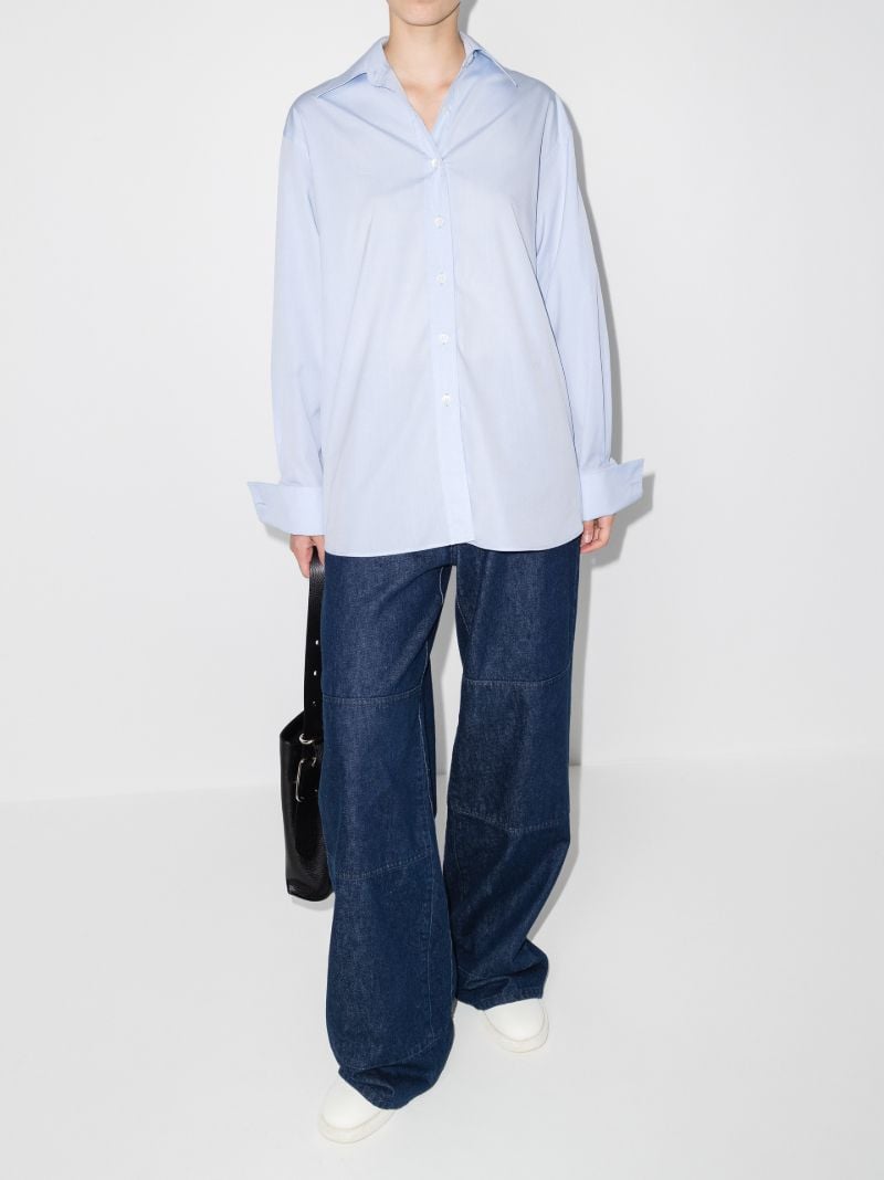Lend Cotton Tuxedo Shirt