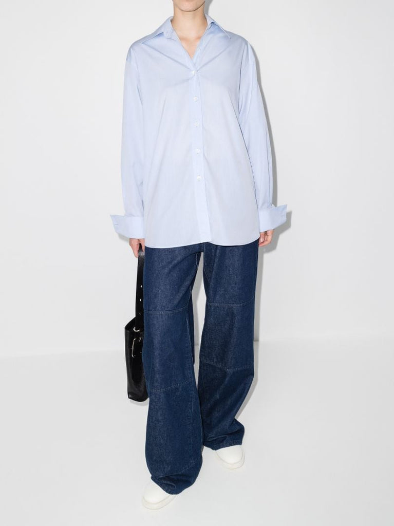 Lend Cotton Tuxedo Shirt