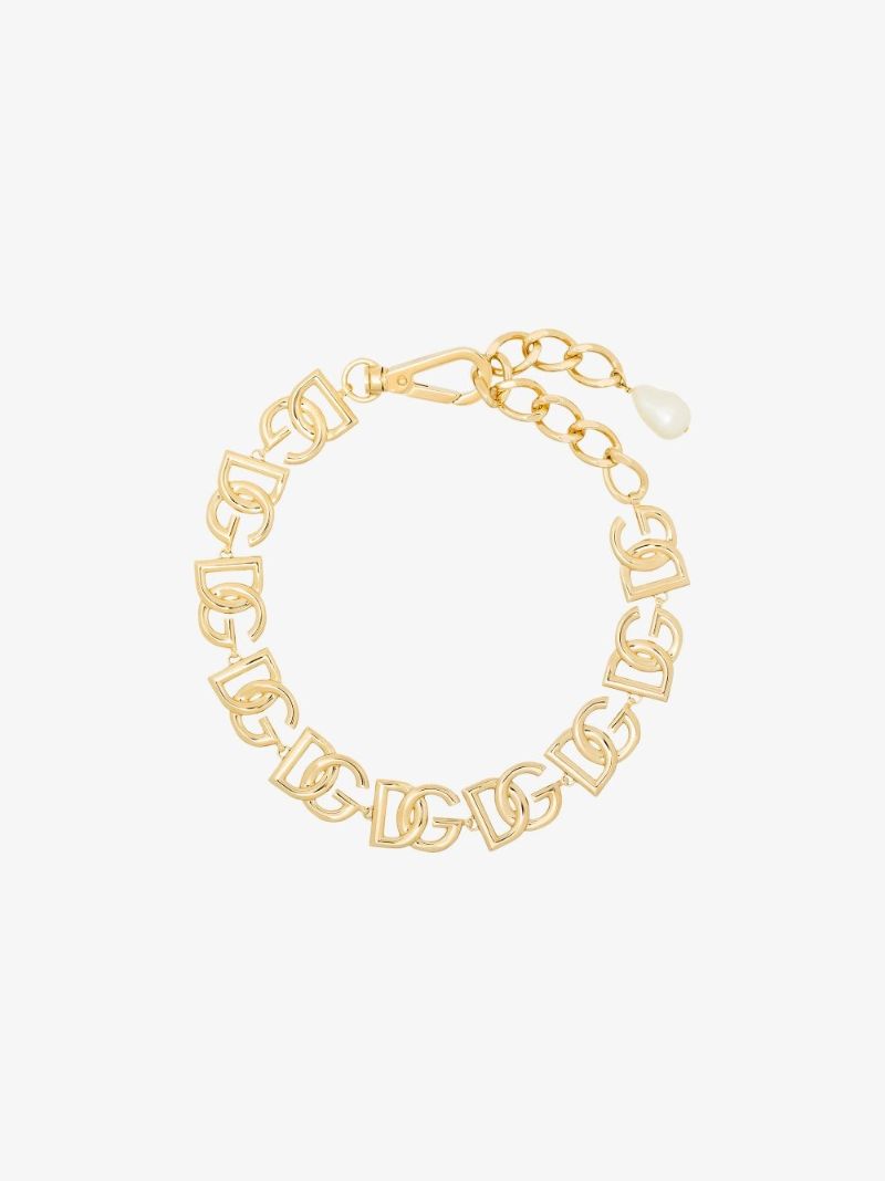 Logo-lettering Choker Necklace