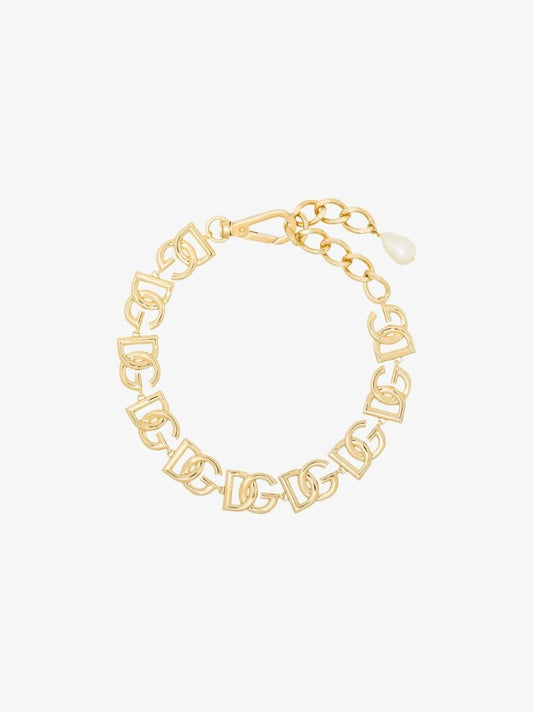 Logo-lettering Choker Necklace