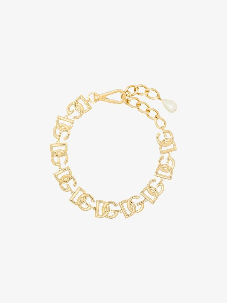 Logo-lettering Choker Necklace