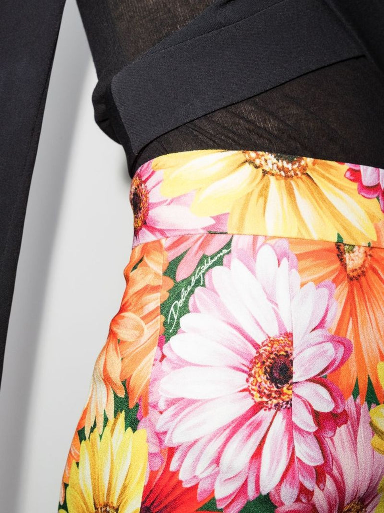 Cady Floral Print Pencil Skirt