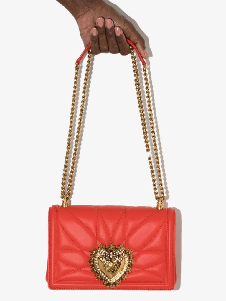 Devotion Quilted Shoulder Bag