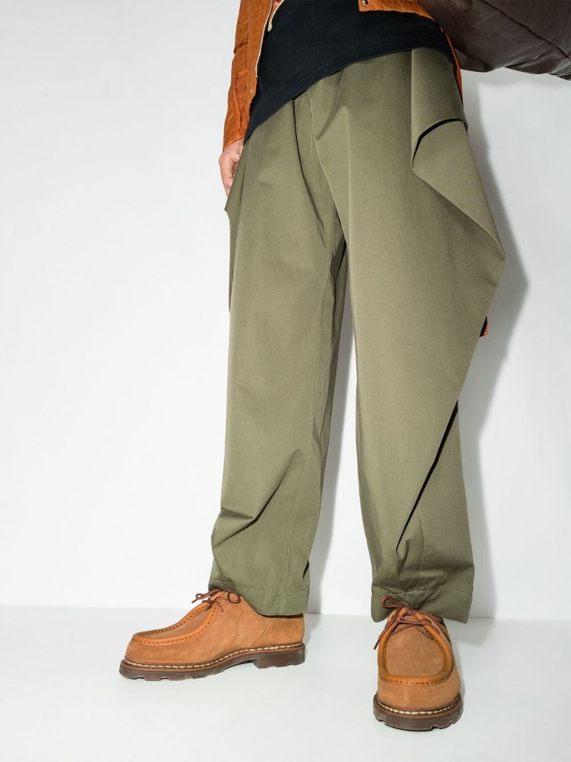 Brown Michael Suede Lace-up Shoes