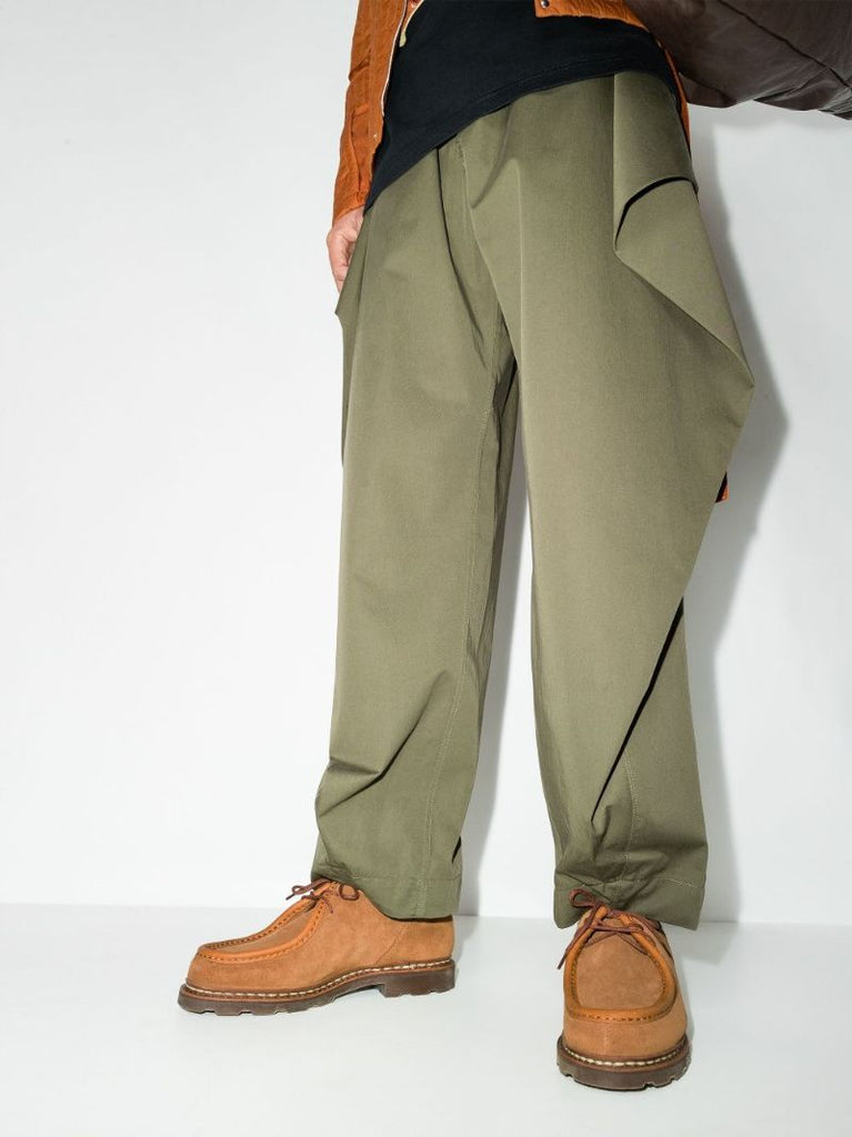 Brown Michael Suede Lace-up Shoes