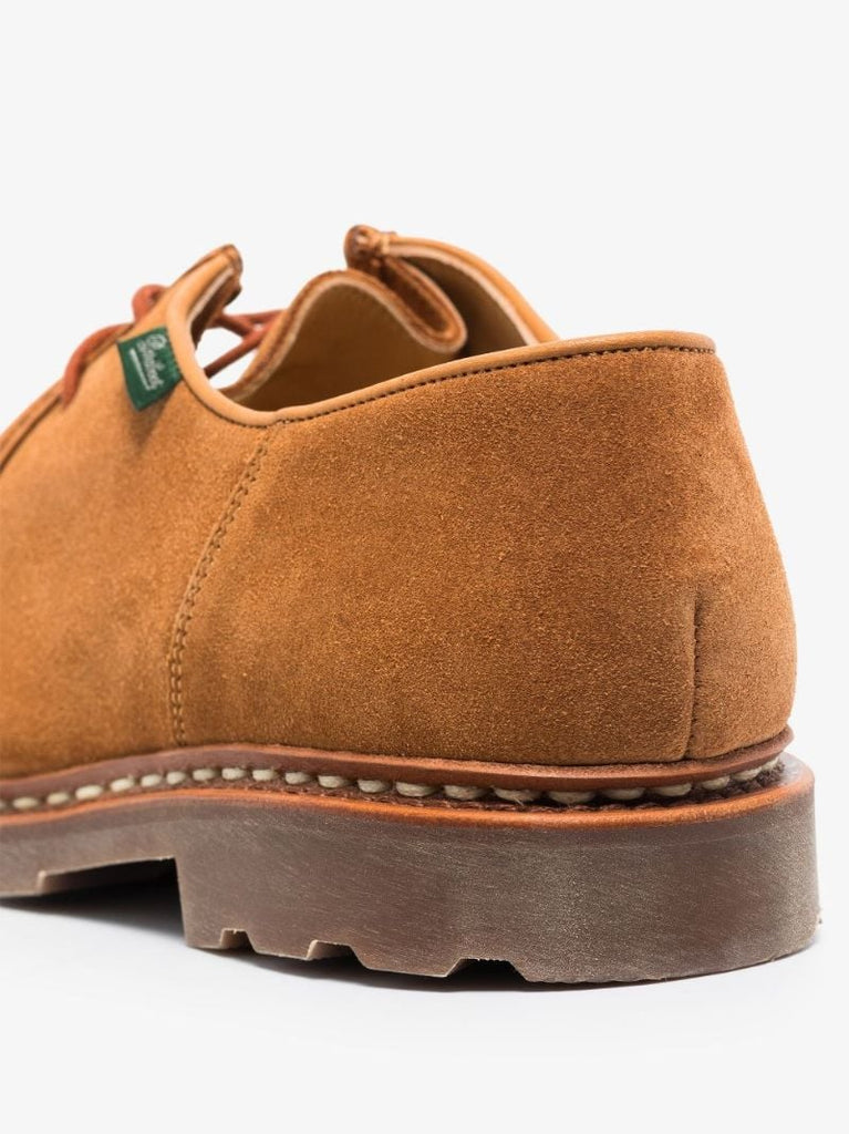 Brown Michael Suede Lace-up Shoes
