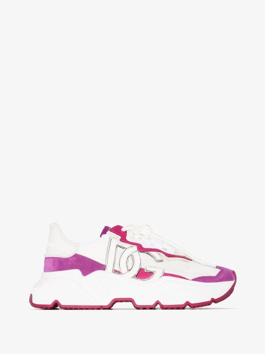 White Daymaster Leather Sneakers