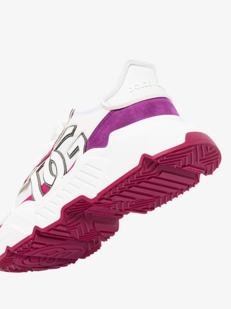 White Daymaster Leather Sneakers