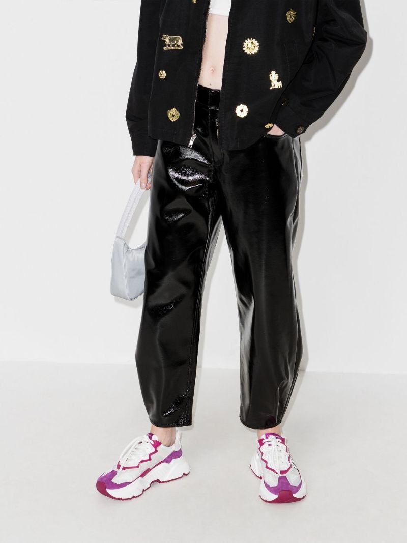 White Daymaster Leather Sneakers