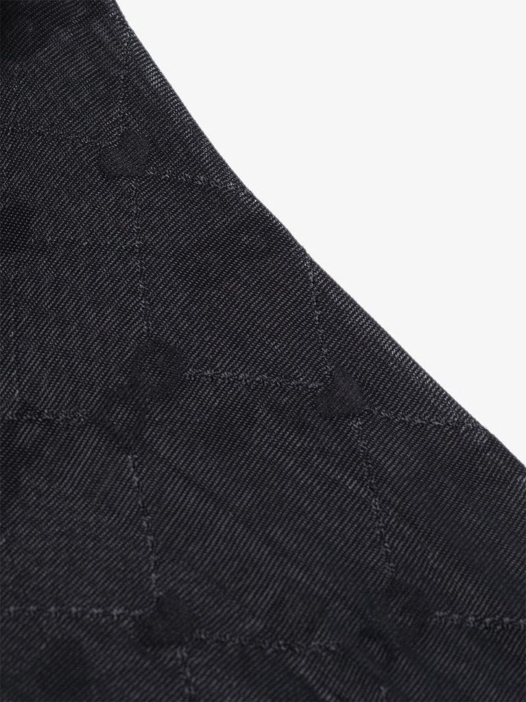 Black Dg Heart Print Tights