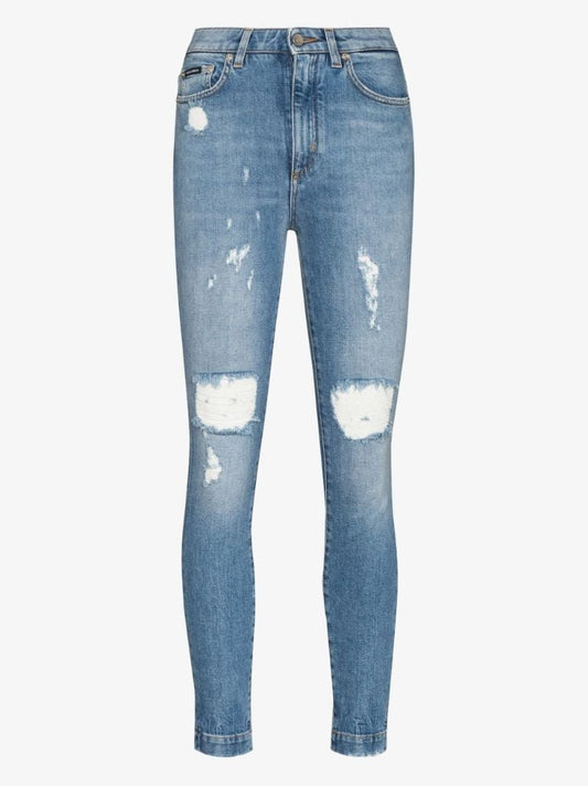Distressed Skinny Jeans