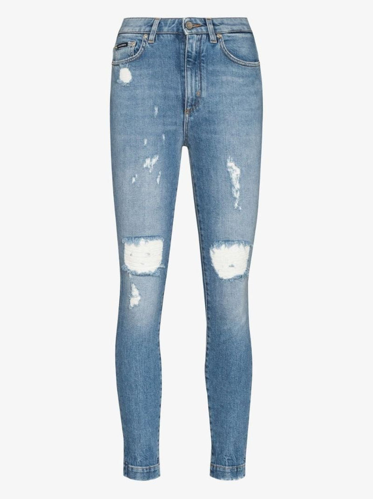 Distressed Skinny Jeans
